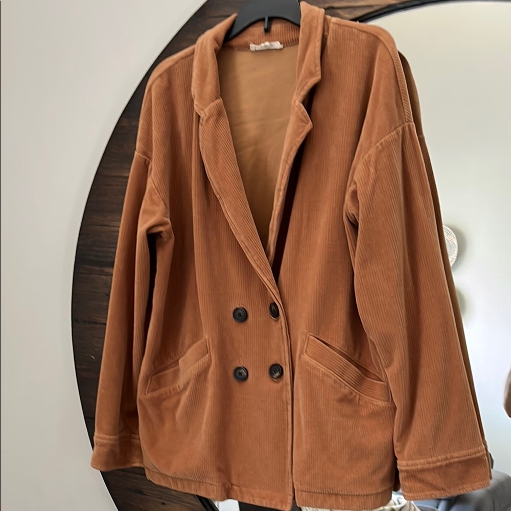Madewell Women's Tan Corduroy Jacket